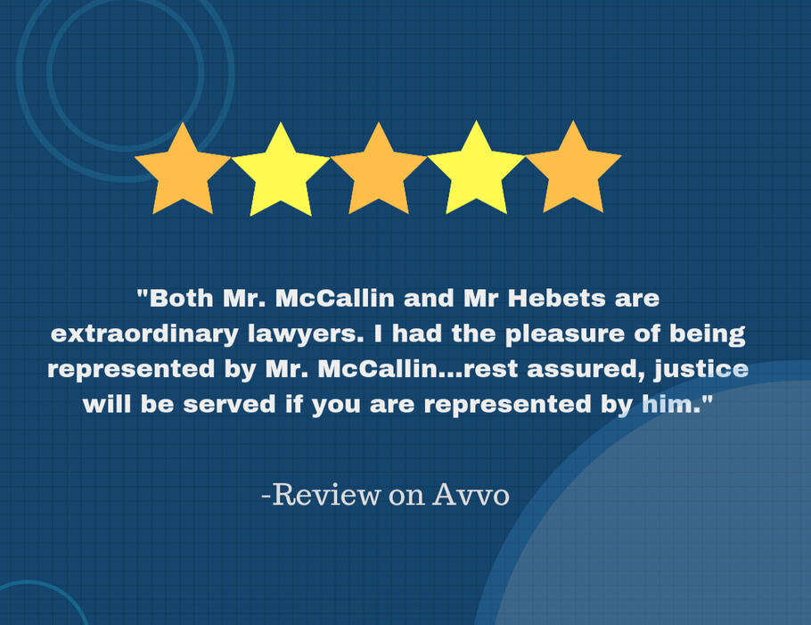 Hebets & McCallin P.C. Testimonial